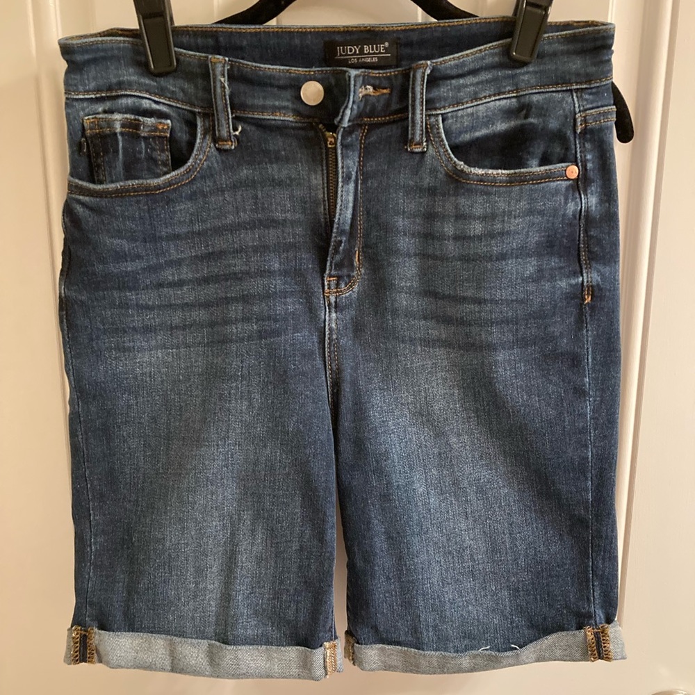 Judy Blue longer style shorts.